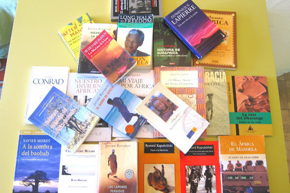 Libros de viajes onenak eta politika Hego Afrika